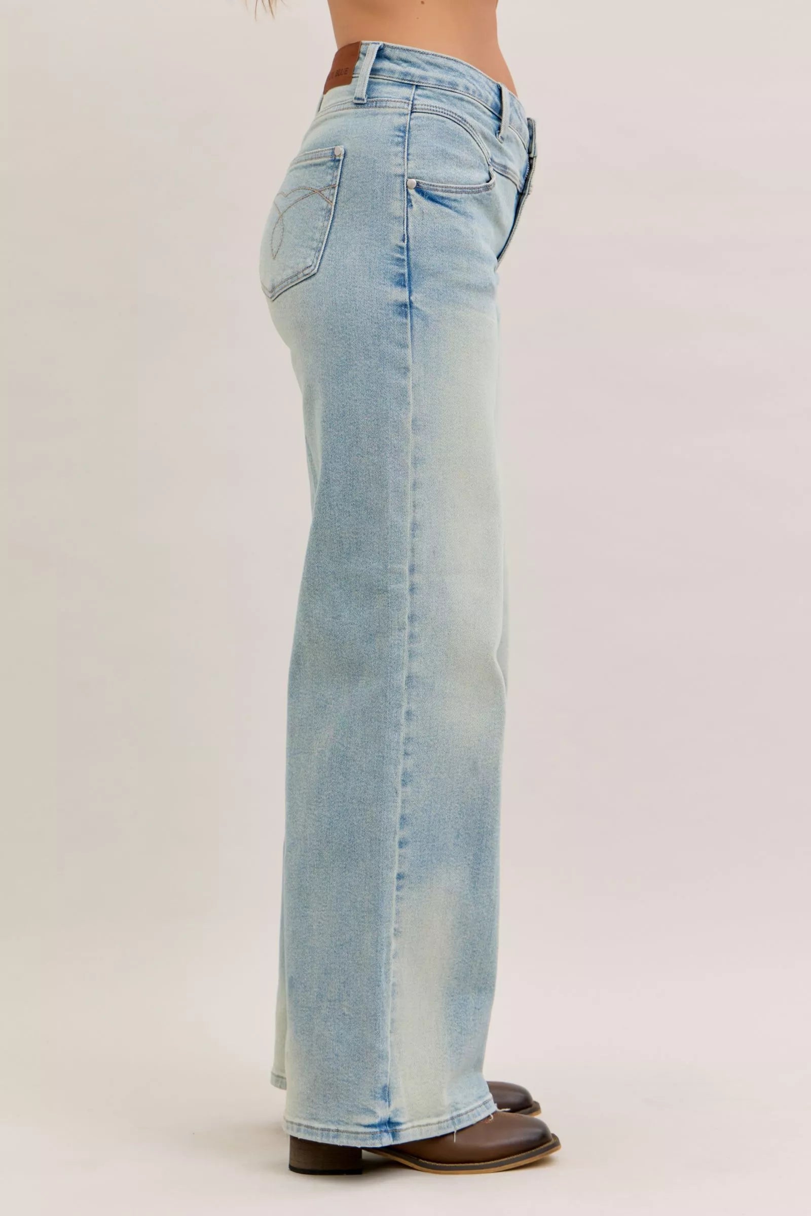 Judy Blue High Waist Column Straight Jeans - FELLAURA