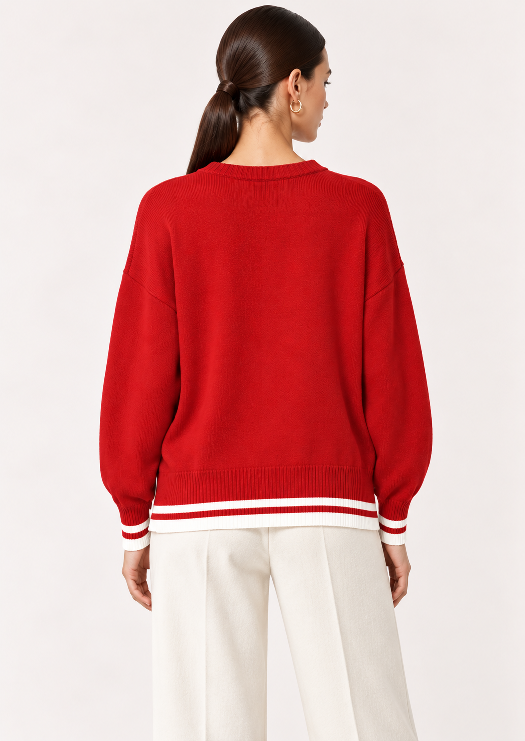 Golf Cart Graphic Dropped Shoulder Sweater